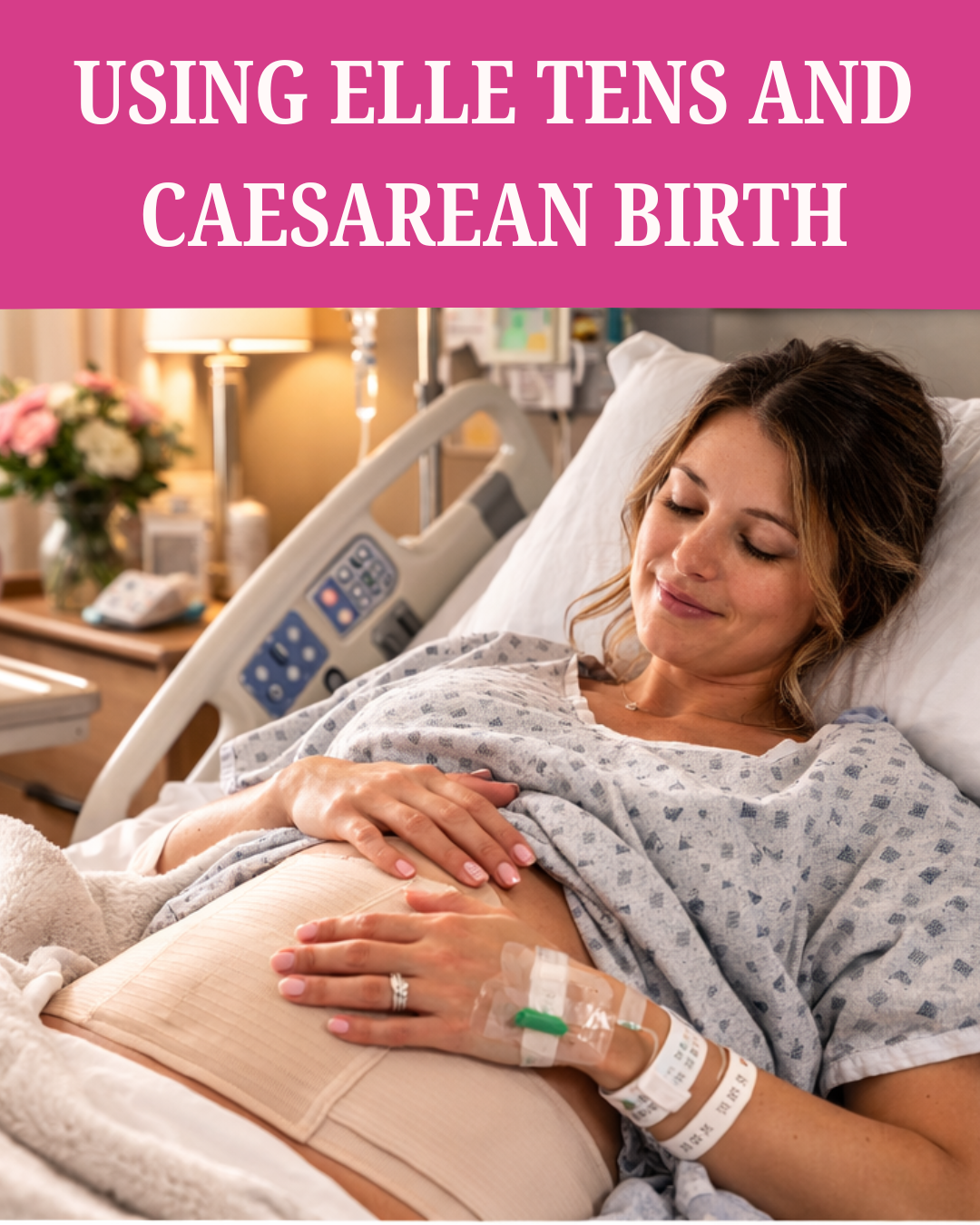 Using Elle TENS and Caesarean Birth