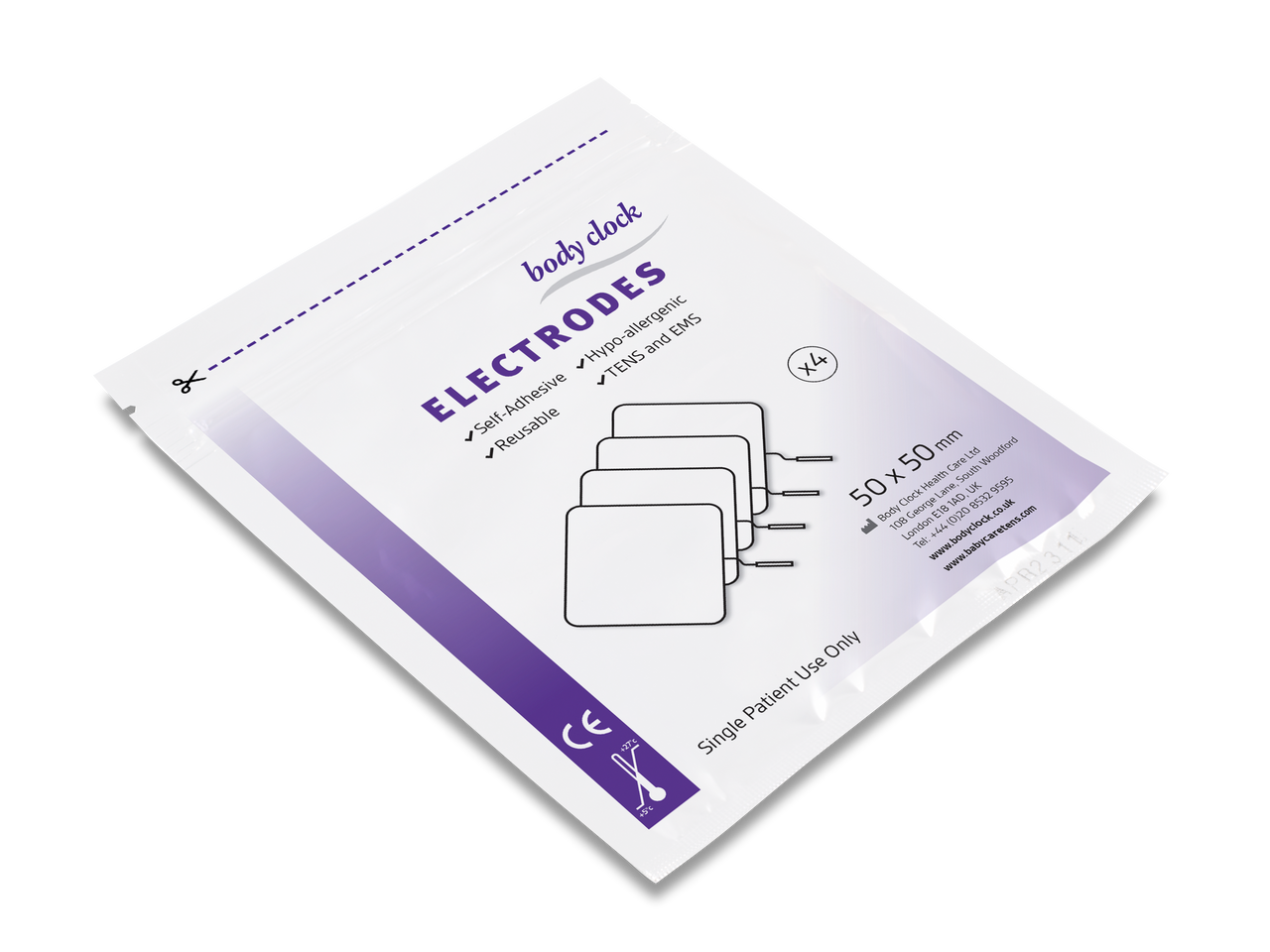 Square TENS Electrode Pads